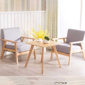 Ghế sofa cafe tùy chỉnh phong cách tươi mới và đơn giản GSFC01