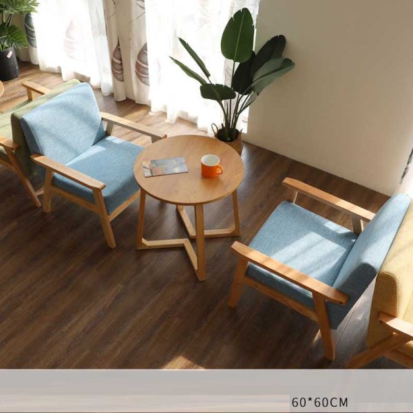 Ghế sofa cafe tùy chỉnh phong cách tươi mới và đơn giản GSFC01