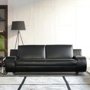 Ghế sofa da văn phòng, khu vực tiếp tân hiện đại SFVP10