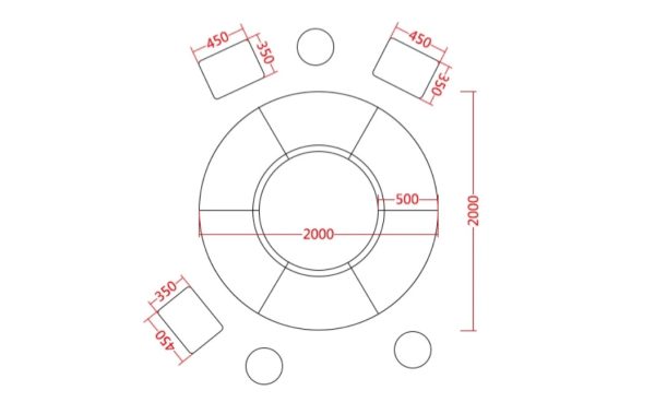 Ghế sofa tiếp khách văn phòng hình dạng đặc biệt GSF03