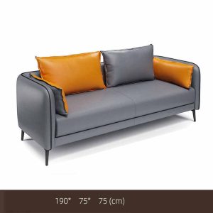 Sofa văn phòng đơn giản hiện đại phòng tiếp tân bàn SFVP03