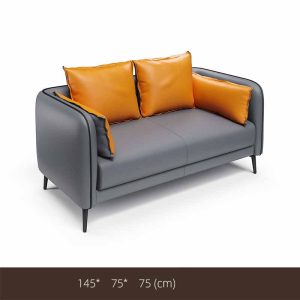 Sofa văn phòng đơn giản hiện đại phòng tiếp tân bàn SFVP03