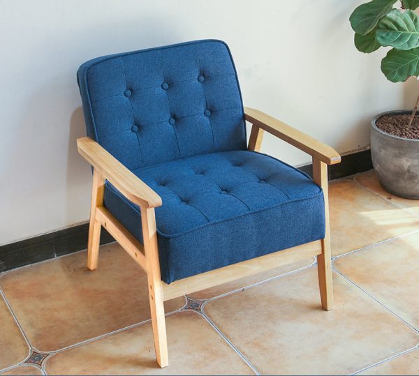 Ghế sofa quán trà sữa, cafe, tiếp tân đơn giản GSF03