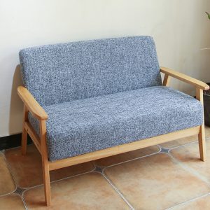 Ghế sofa quán trà sữa, cafe, tiếp tân đơn giản GSF03