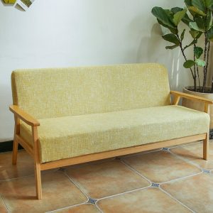 Ghế sofa quán trà sữa, cafe, tiếp tân đơn giản GSF03