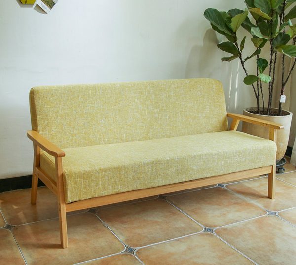 Ghế sofa quán trà sữa, cafe, tiếp tân đơn giản GSF03