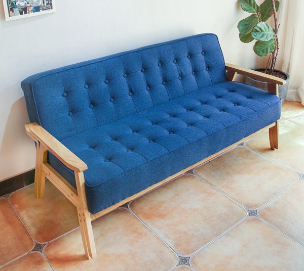 Ghế sofa quán trà sữa, cafe, tiếp tân đơn giản GSF03