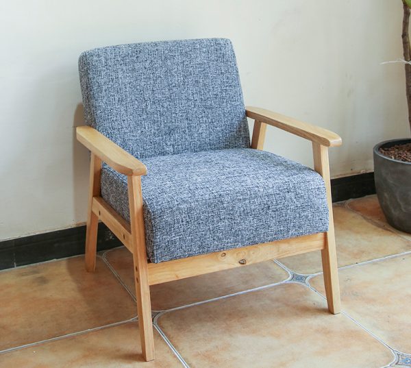 Ghế sofa quán trà sữa, cafe, tiếp tân đơn giản GSF03