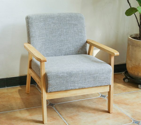 Ghế sofa quán trà sữa, cafe, tiếp tân đơn giản GSF03