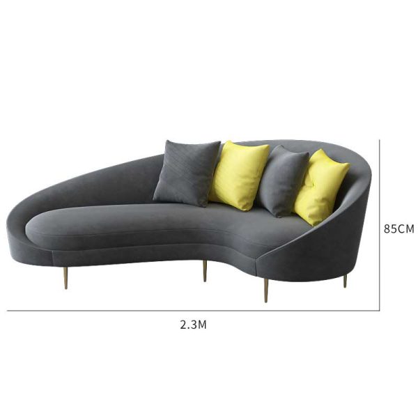 Ghế sofa thư giãn hình dạng đặc biệt sáng tạo hiện đại GCSF03