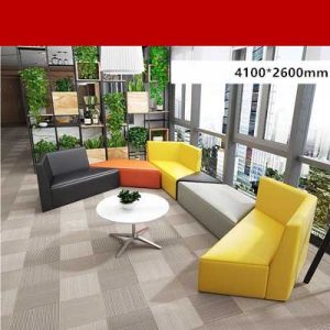 Ghế sofa tiếp tân văn phòng, khu vực thư giãn cho nhân viên đơn giản hiện đại SFVP16