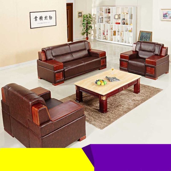 Ghế sofa văn phòng tiếp tân công ty họp bàn hiện đại SFVP15