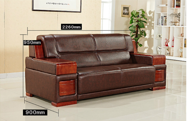 Ghế sofa văn phòng tiếp tân công ty họp bàn hiện đại SFVP15