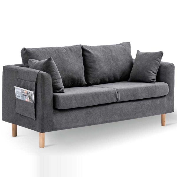 Ghế sofa nội thất căn hộ đơn giản hiện đại GSF09