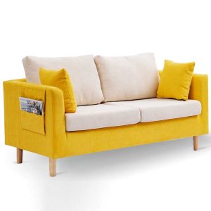 Ghế sofa nội thất căn hộ đơn giản hiện đại GSF09