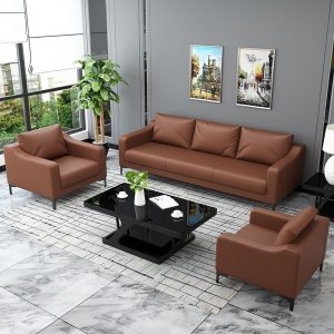 Ghế sofa văn phòng kinh doanh tiếp khách sang trọng đơn giản GSF08